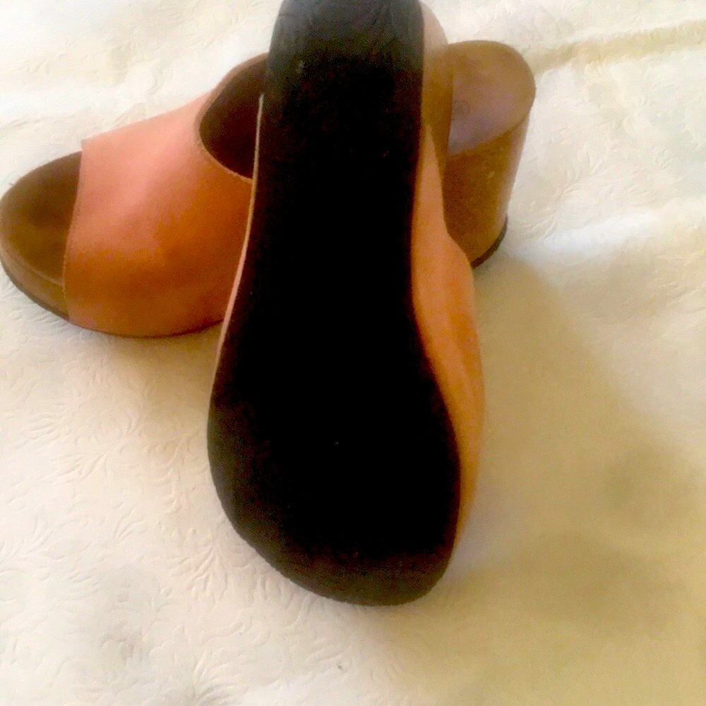 PLAKTON 4” Wedge Leather Sandal - Picture 3 of 10
